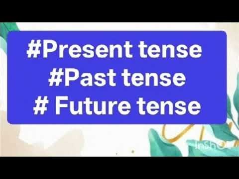 What is a tense ? and what are the main categories of tenses? and their examples.