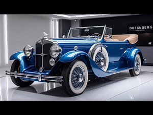 "1930 Duesenberg Model J: The Car That Redefined Luxury"