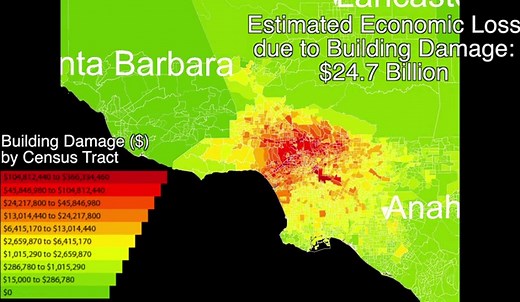Los Angeles fault lines map - Strange Sounds