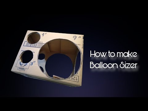 DIY Balloon Sizer