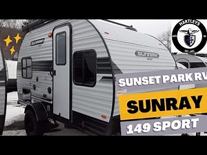 2023 ‪@sunsetparkrv6370‬ Sunray 149 SPORT walkthrough with Dustin Hartleys RV