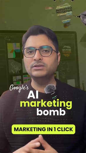 Keshav Krishnan on Instagram: "Google ne quietly ek AI marketing bomb drop kar diya 😳🔥 Naam hai Pomelli — aur ye marketing ka game hi flip kar raha hai. Bas ek website link paste karo 👇 AI khud bana dega: 🎨 Brand colors ✍️ Fonts 🖼️ Imagery 🧠 Brand voice Matlab poora brand kit — ONE click me 🤯 Is brand kit se tum unlimited social media posts generate kar sakte ho — aur ye random AI content nahi hota. Ye proper on-brand, usable creatives hote hain 🔥 Aaj static posts… Kal reels, motion grap