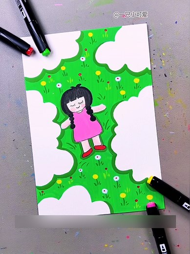 Dibujo Primaveral de Niña: Paso a Paso