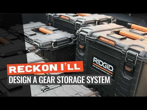 Reckon I'll: Build A Storage and Transport System To Protect My Gear from All Elements