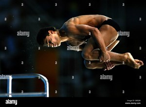 Diving - Athens Olympic Games 2004 - Men's 10m Platform - Final Stock Photo - Alamy