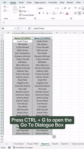 Excel shortcuts for faster everyday tasks