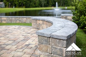 Seating Wall Designs - What type works best for your home? — American Paving Design