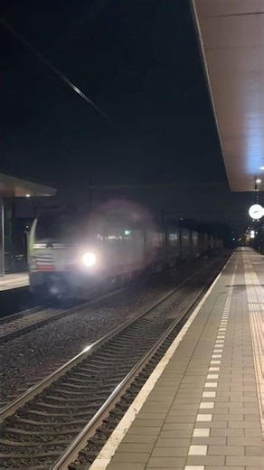 Beautiful BLS Cargo train with Horns