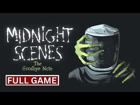 Midnight Scenes - The Goodbye Note Psychological Horror | Full Game | Walkthrough No Commentary