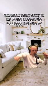 You try taking away the remote from a toddler, especially when Ms. Rachel is on! 🫣 🎥 @/lifeaslizzie | The Bump