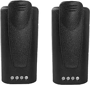 2 Pack RLN6305 RLN6308 RLN6351 7.4V 2600mAh Li-ion Battery Replacement for CP110 RDU2020 RDU4100 RDM2070D RDU2080D RDU4160D RDV2020 RDV5100 EP150 XTNI-D RDX Portable Radio with Belt Clip