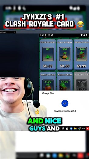 Jynxzi using his EVO credit card💳💵