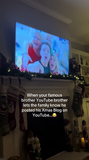 What Christmas turns into when you have an influencer in your family!