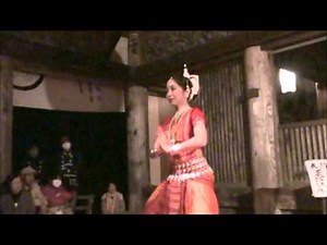 インド古典舞踊 奉納舞 Odissi&Bharatanatyam at Japanese temple