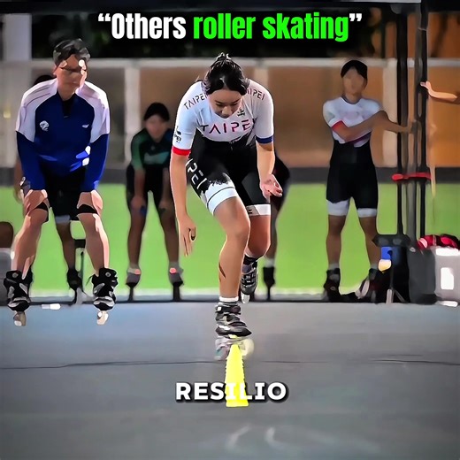 “Others roller skaing while the last one”#tiktok #resilioedits #foryoupage