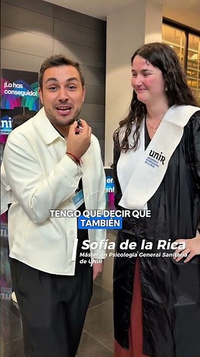 What is a university mentor? Sofía and Míchel's answer at UNIR 🎓