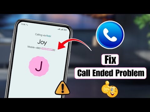 How to Fix Call Ended Problem on Android | Call Automatically Ends Solution 2025