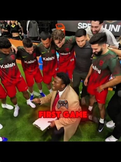 IShowSpeed Motivates His Team Before Match ⚽️🔥