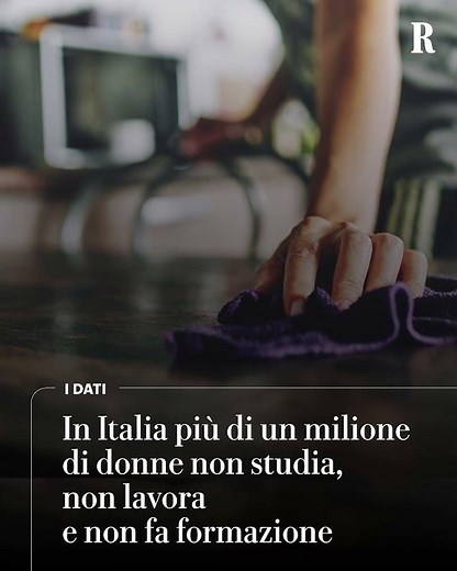 In Italia più di un milione di donne non studia, non lavora e non fa formazione