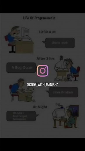 There's a SEMICOLON missing🤣 #codinghumor #funnyvideo #code #funny #programminghumor