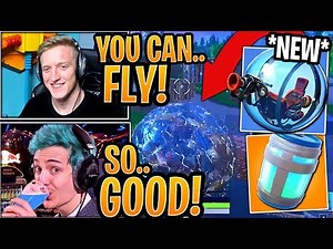 Streamers First Time Using the *NEW* Baller Vehicle & *NEW* Healing Animations! - Fortnite Moments