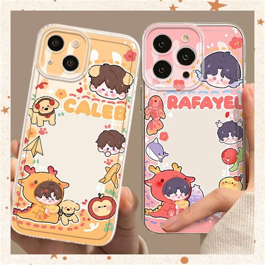 Love & Deep Space Phone Case,caleb, Sylus,xavier, Zayne, Rafayel, LAD Phone Case, Can Hold Small Cards, iPhone Anime and Game Phone Case - Etsy
