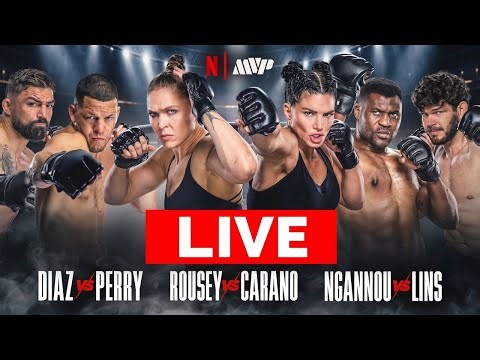 Ronda Rousey vs Gina Carano | LIVE STREAM / Live Coverage