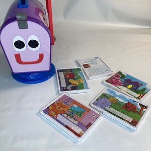 Blues Clues & You~ MAIL TIME~ Talking Mailbox with 5 Envelopes ~ Tested