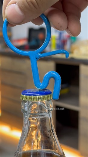 This Forged Metal Bottle Opener Works INSANELY Fast.