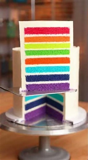 Cutting Giant Layer Cake With Wire 🎂 Perfect Slicing Technique