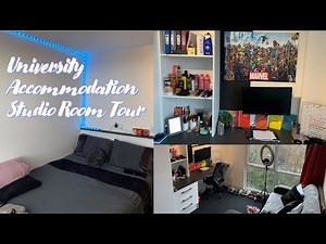 UNIVERSITY ACCOMMODATION STUDIO ROOM TOUR | University of Leicester/DMU