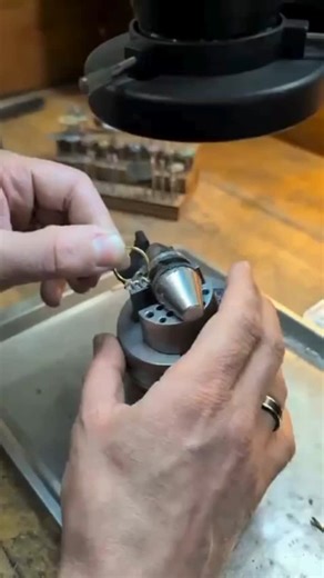 11 reactions | Resize a ring with us in under a minute! Traditional tools and methods along with modern tech (laser ⚡) help our goldsmith resize rings. You might catch a glimpse of this process from our shop-front work bench on High Street ⚒️ #MurphyJewelleryBespoke #MurphyJewellersKilkenny #Goldsmith #Workshop #Resizing #EngagementRings | Murphy Jewellers | Facebook