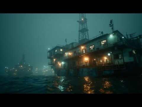 Sci-Fi Dystopian Rig Ambience | Deep Space Focus Music for Study & Work Flow