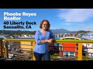Floating Home for sale 40 Liberty Dock, Sausalito California. Bay Area Waterfront living