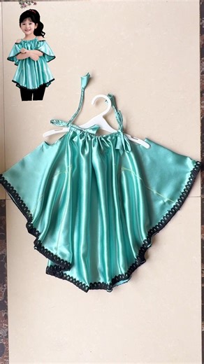 Stylish Off-Shoulder Baby Frock for 5 Year Girl 👗 | Easy Cutting & Stitching Tutorial ✂️