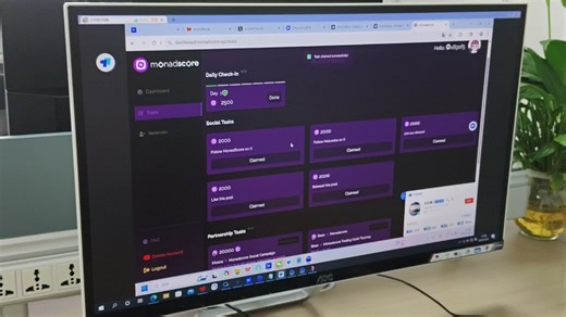 monadscore项目指导搭建