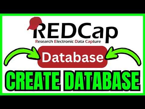 How To CREATE A REDCap Database (QUICK & EASY) 2026