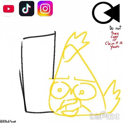 Caught Exposed || Angry birds [Red x silver post]