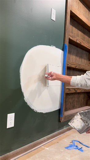 3rd coat with plus 3 in a patch #drywall #finisher #drywallfinisher #parati #fypppp