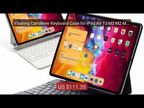 Floating Cantilever Keyboard Case for iPad Air 13 M3 M2 Mag... — Top Pick 2026 | Unbeatable Price!