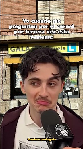 👵 "¿Y el carnet para cuándo?"