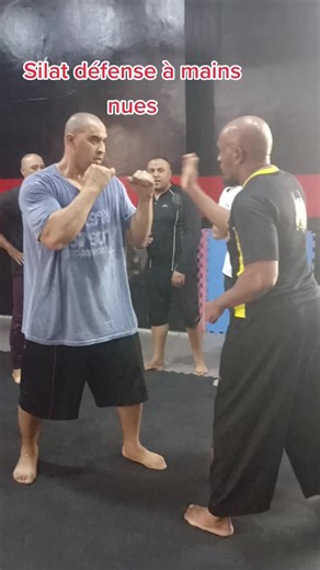 Silat défense à mains nues avec Jean-Claude Cadet