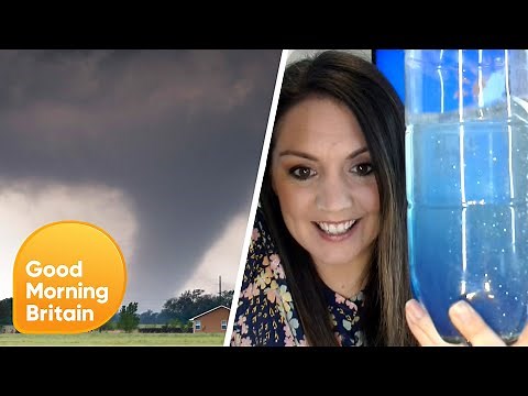 Laura's Lessons: How to Make a Tornado in a Bottle at Home! | Good Morning Britain