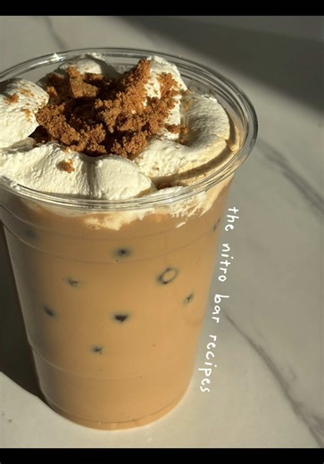 Whipped Cookie Butter Latte Recipe for Home
