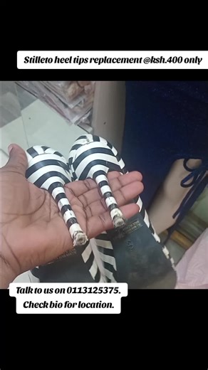 Stiletto Heel Tips Replacement Service