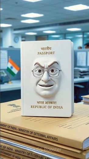 📙Types of Indian Passports Explained: Regular vs Diplomatic vs Official (SSC/UPSC GK)✈️