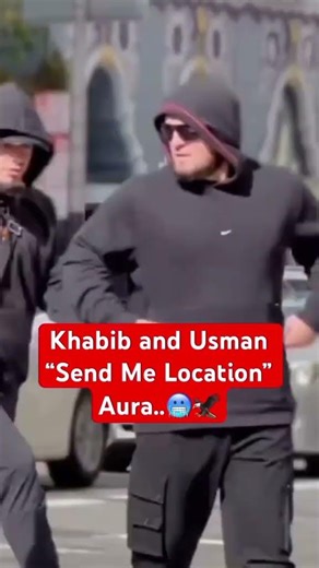 Khabib and Usman send me location #ufc #mma for you page