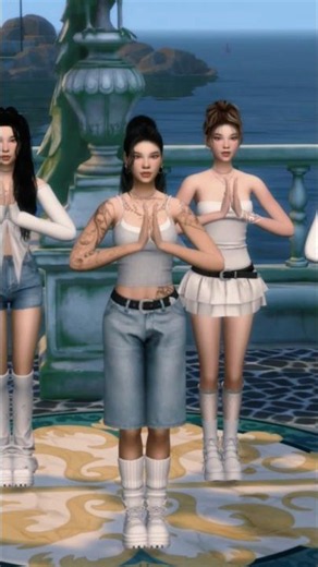 LESSERAFIM BOOMPALA| The Sims 4 Dance cover #kpop #dance #lesserafim #thesims4