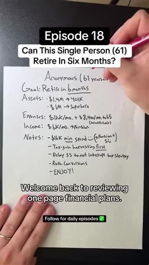 Can He (61) Retire In Six Months?