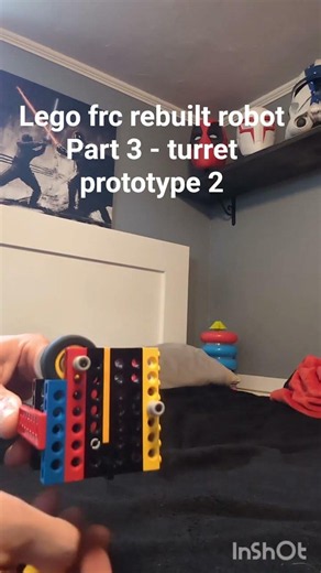 Lego frc bot pt 3. turret 2. #firstrobotics #firstroboticscompetition #robotics #vex #robotics #fyp